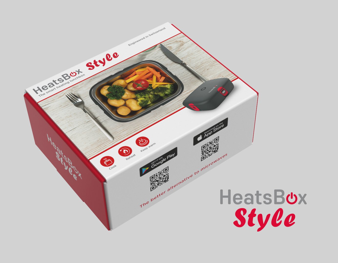 HeatsBox STYLE+ (App-connected) - HeatsBox by Faitron Ltd.